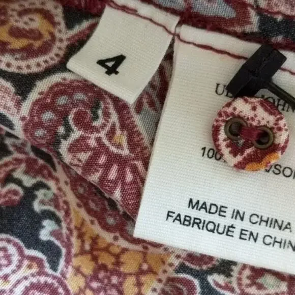 Ulla Johnson Whimsical Silk Reema Dress Goldenrod Paisley | Size 4 - Picture 15 of 16